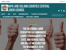 Tablet Screenshot of napasolanoclc.org